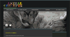 Desktop Screenshot of animalconcepts.eu